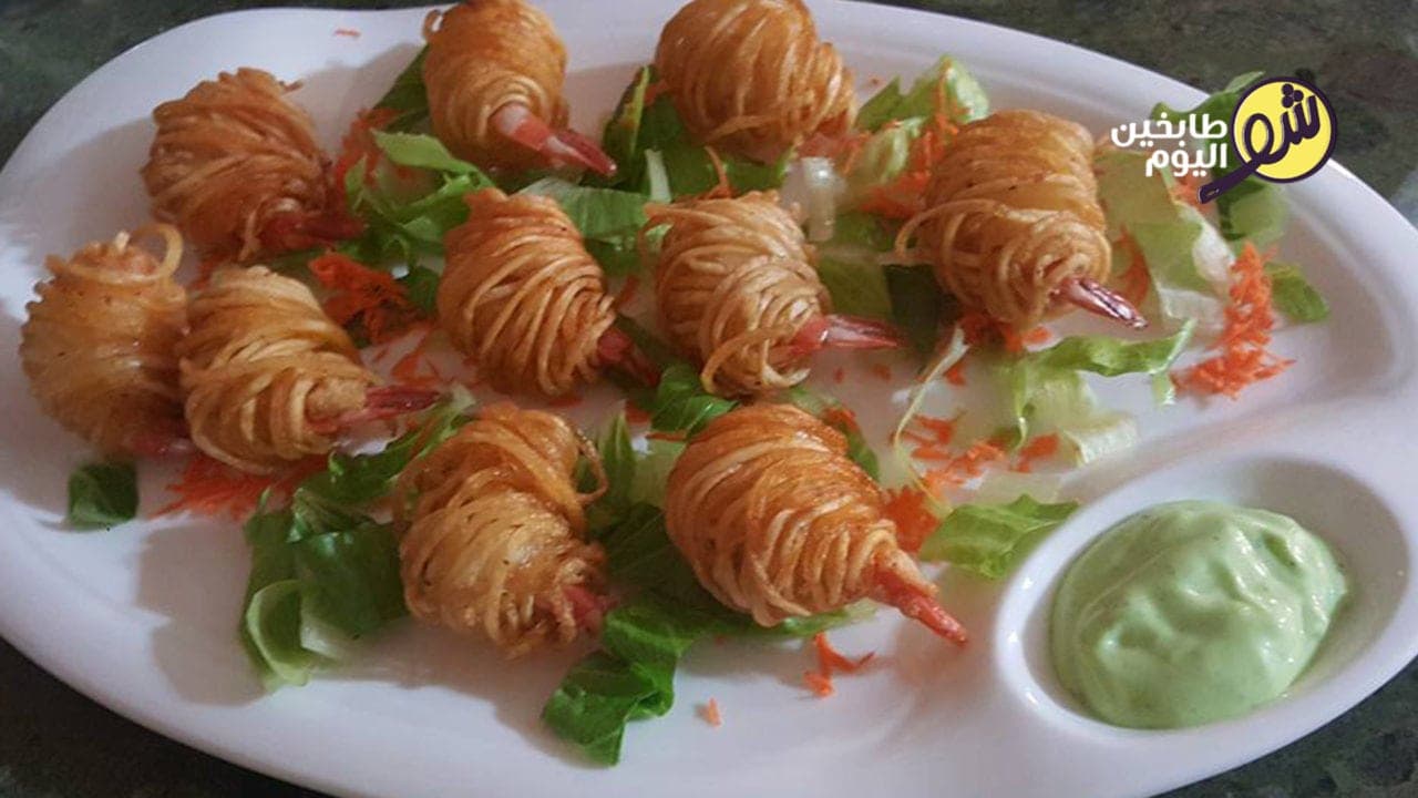Potato-Wrapped Shrimp