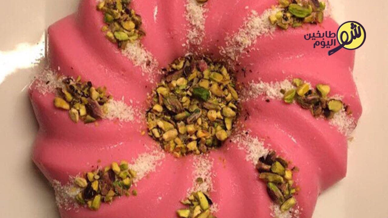 Rose Muhallabiya (Rose Pudding)