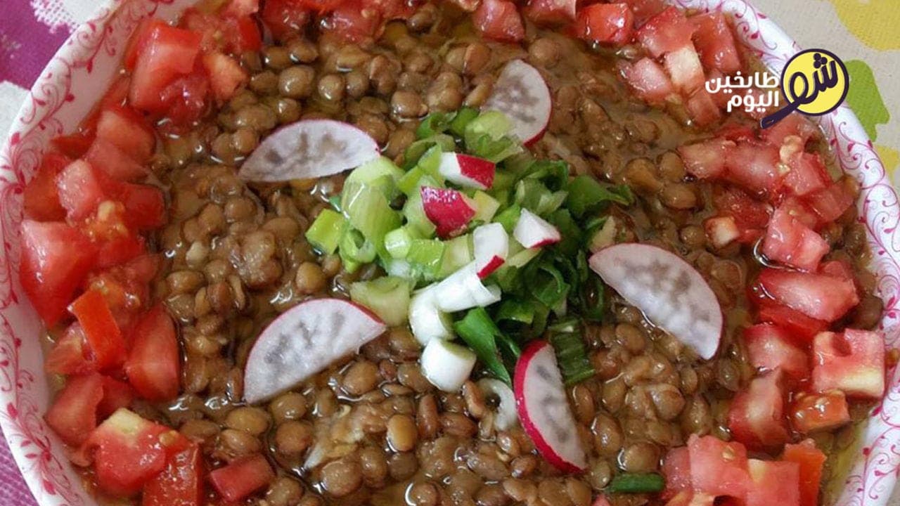 العدس المتبل