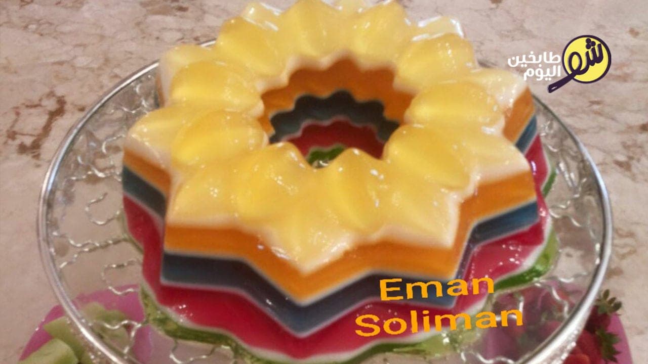 قالب الجيلو الملون