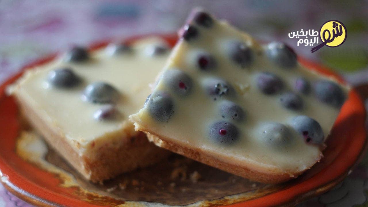 Lemon Tart with Cranberries