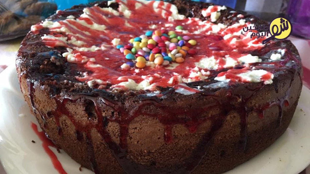 الكيك المحشي بالقشطة