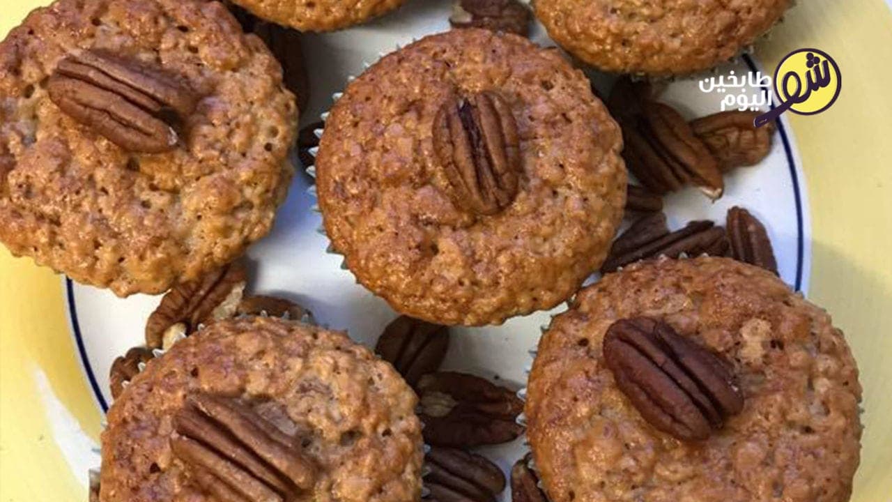 مافن الشوفان والموز