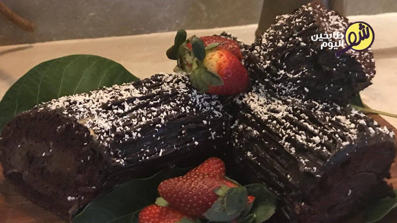 بوش دو نويل كيكة عيد الميلاد