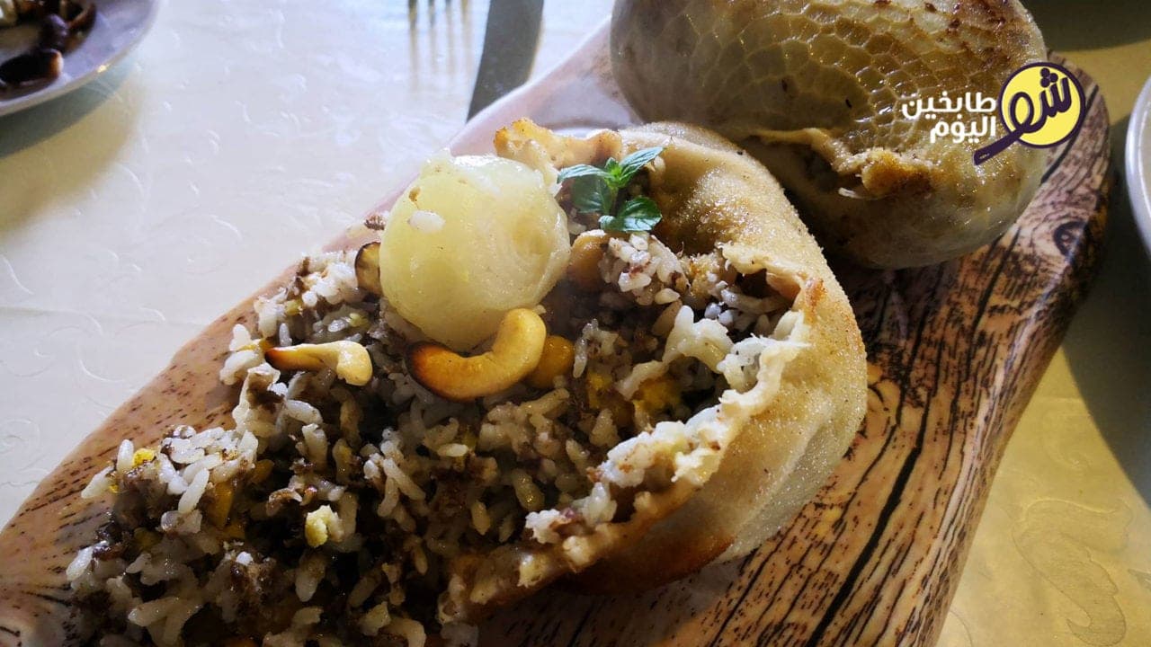 طريقة الكروش المحشية باللحم - بالصور