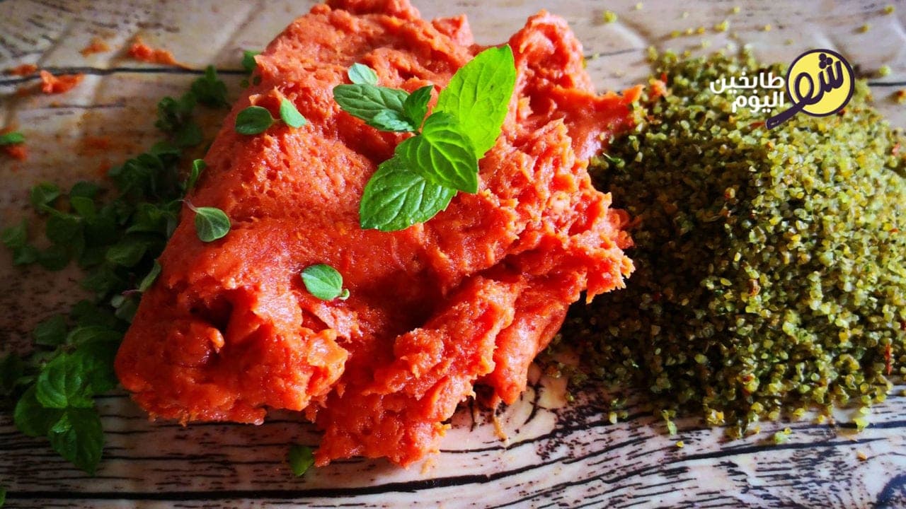 طريقة تحضير لحمة الملسة النيئة