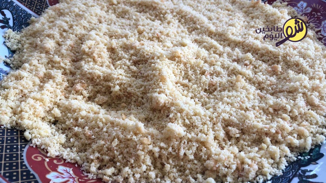 How to Make Kunafa Filling Crumbs