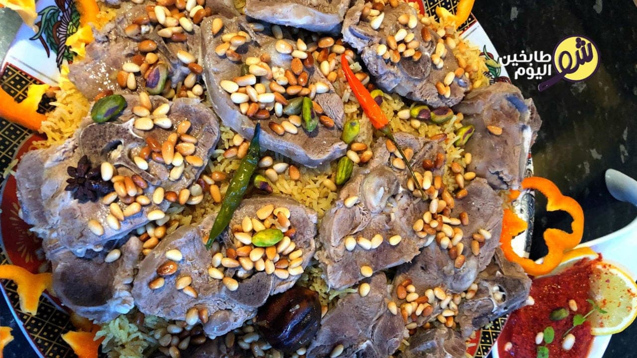 طريقة تحضير الكبسة باللحم