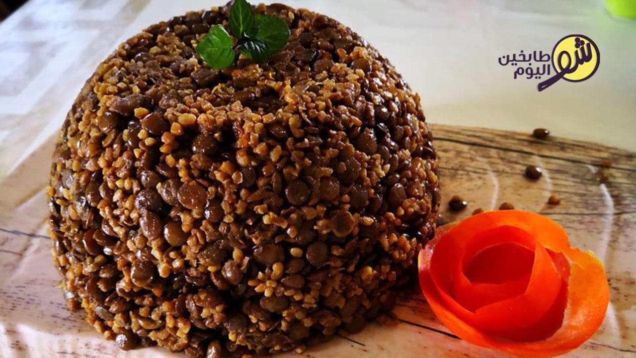 طريقة عمل المجدرة الحمرا على الأصول