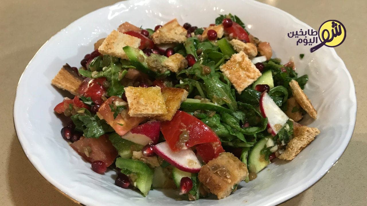 طريقة عمل سلطة العدس