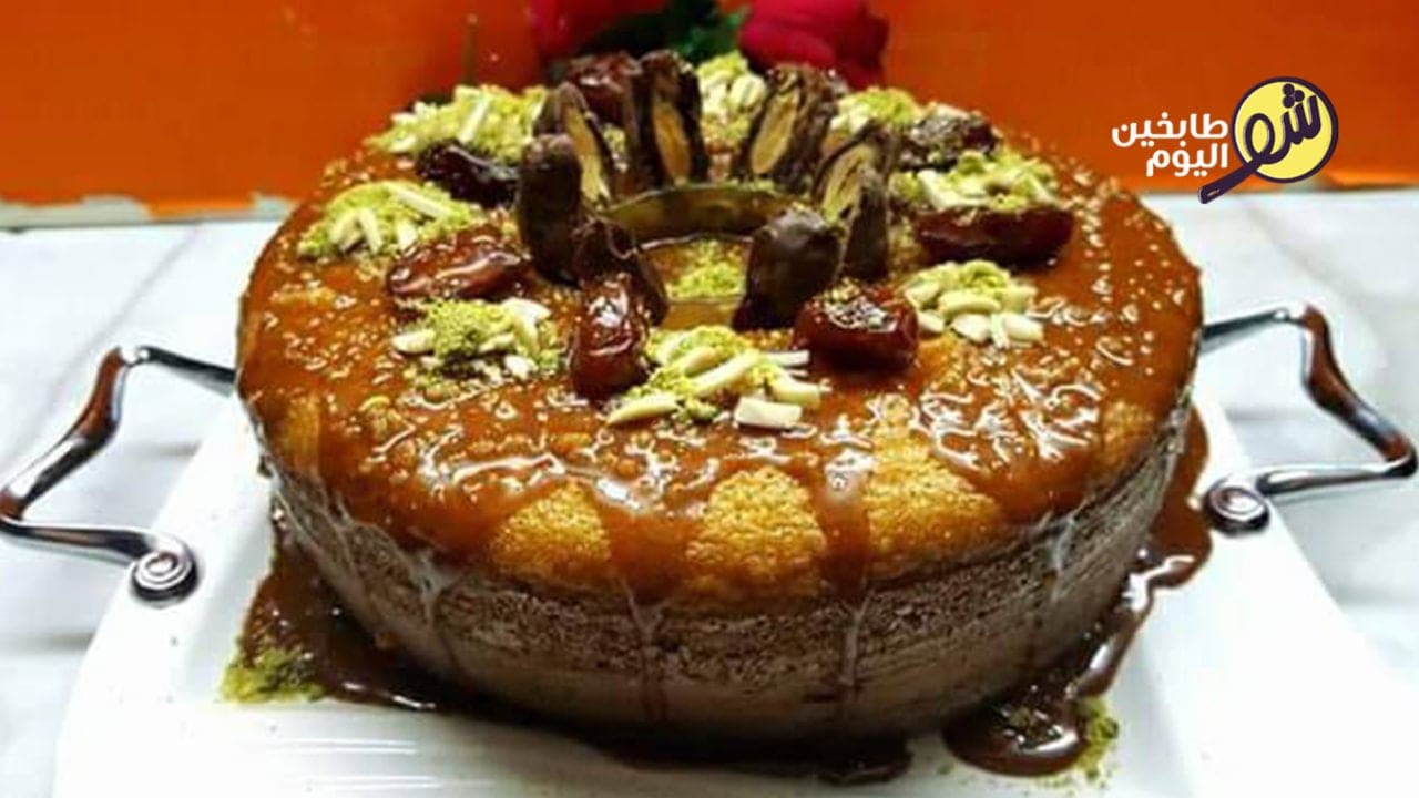 طريقة تحضير كيكة التمر السهلة