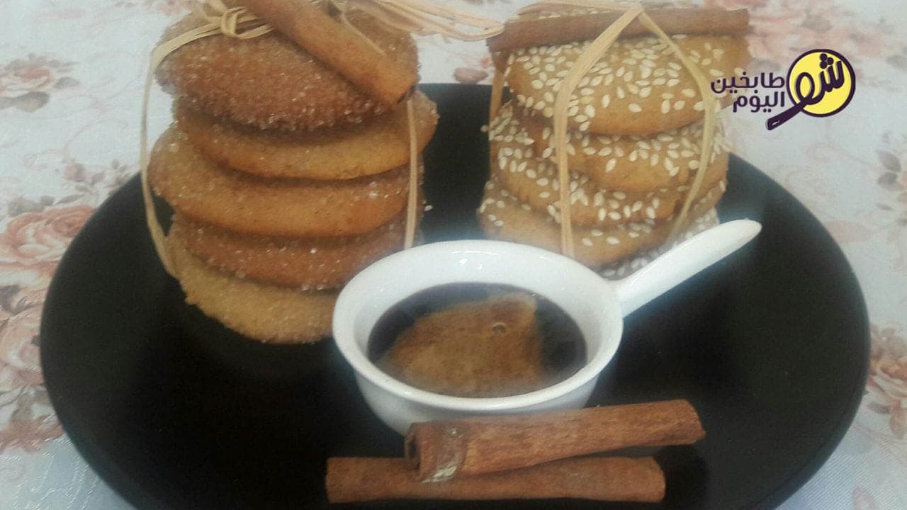 البسكويت بالقرفة والزنجبيل