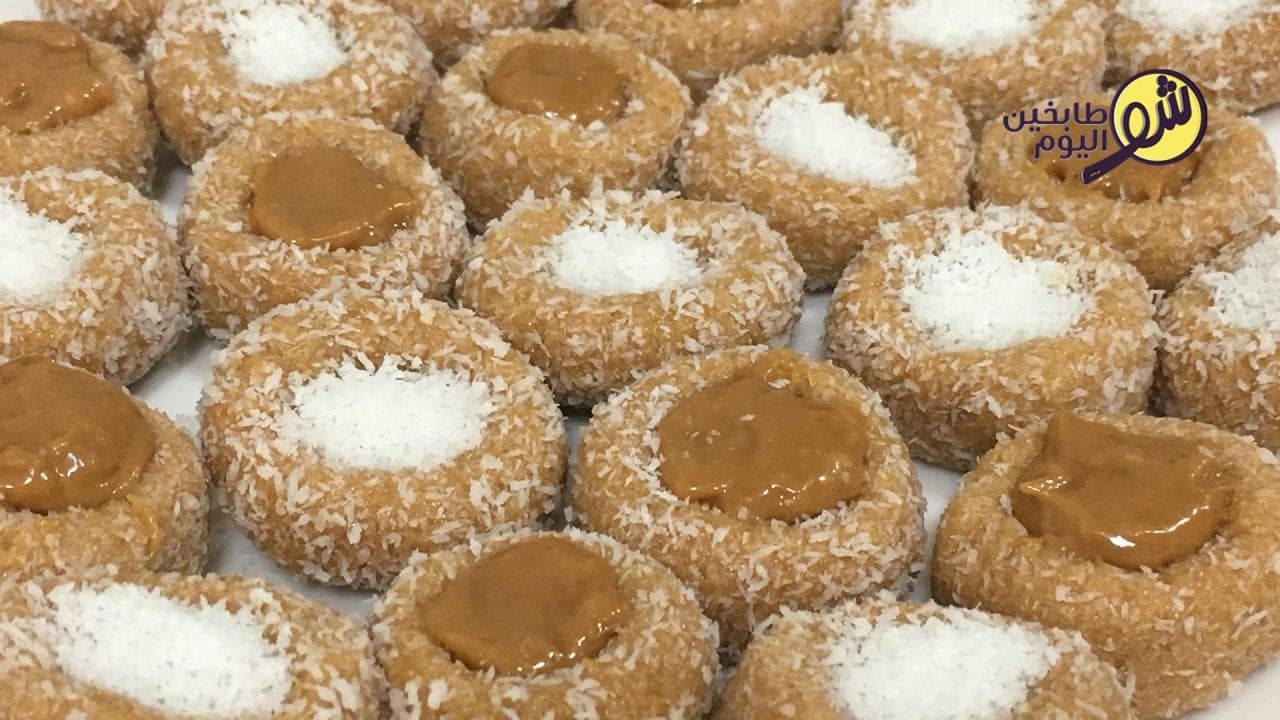 حلوى الكراميل وجوز الهند