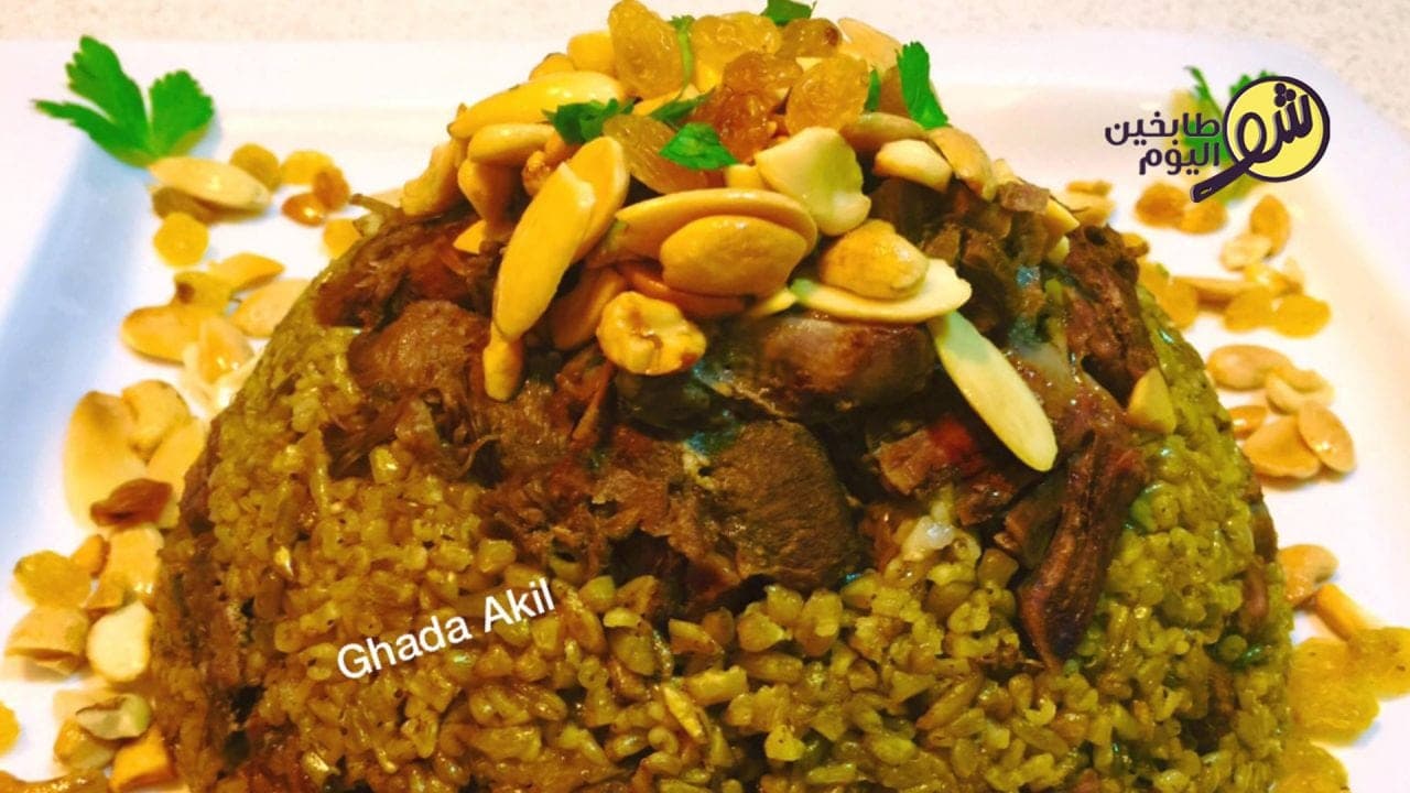 طريقة تحضير الفريكة باللحم