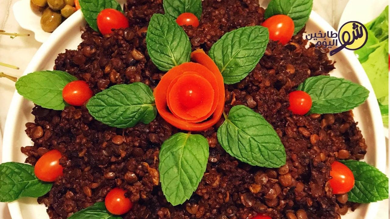 المجدرة الحمرا اللبنانية