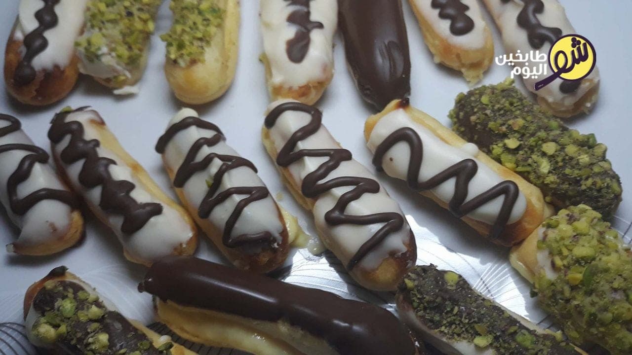 طريقة تحضير إكلير كيك