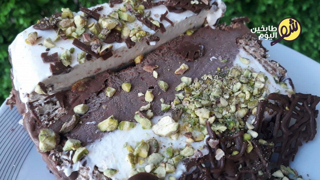 Cream and Chocolate Ice Cream