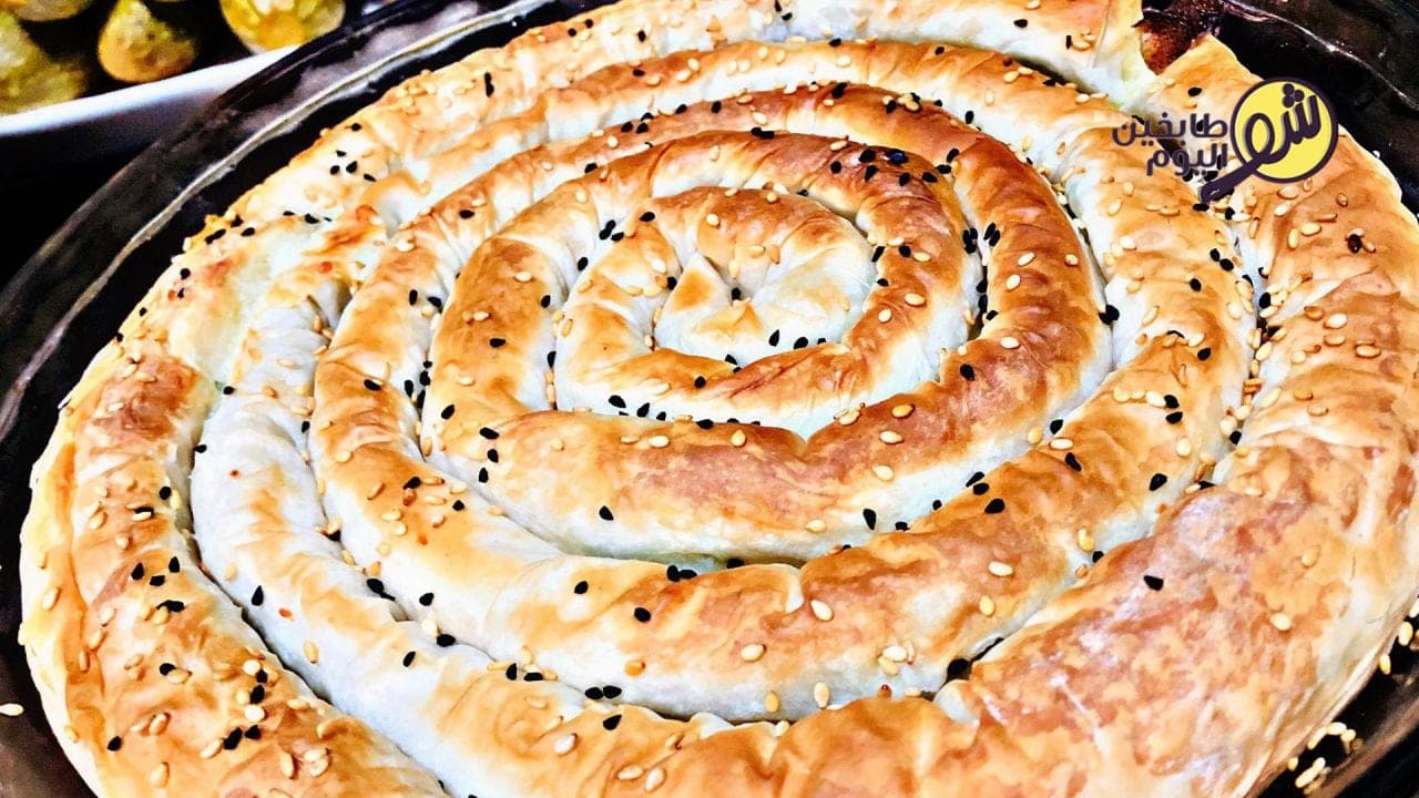 برك السبانخ والجبنة