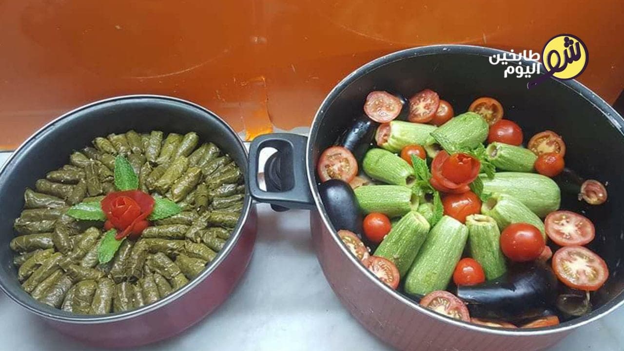 طريقة تحضير محشي الكوسى والباذنجان باللحم