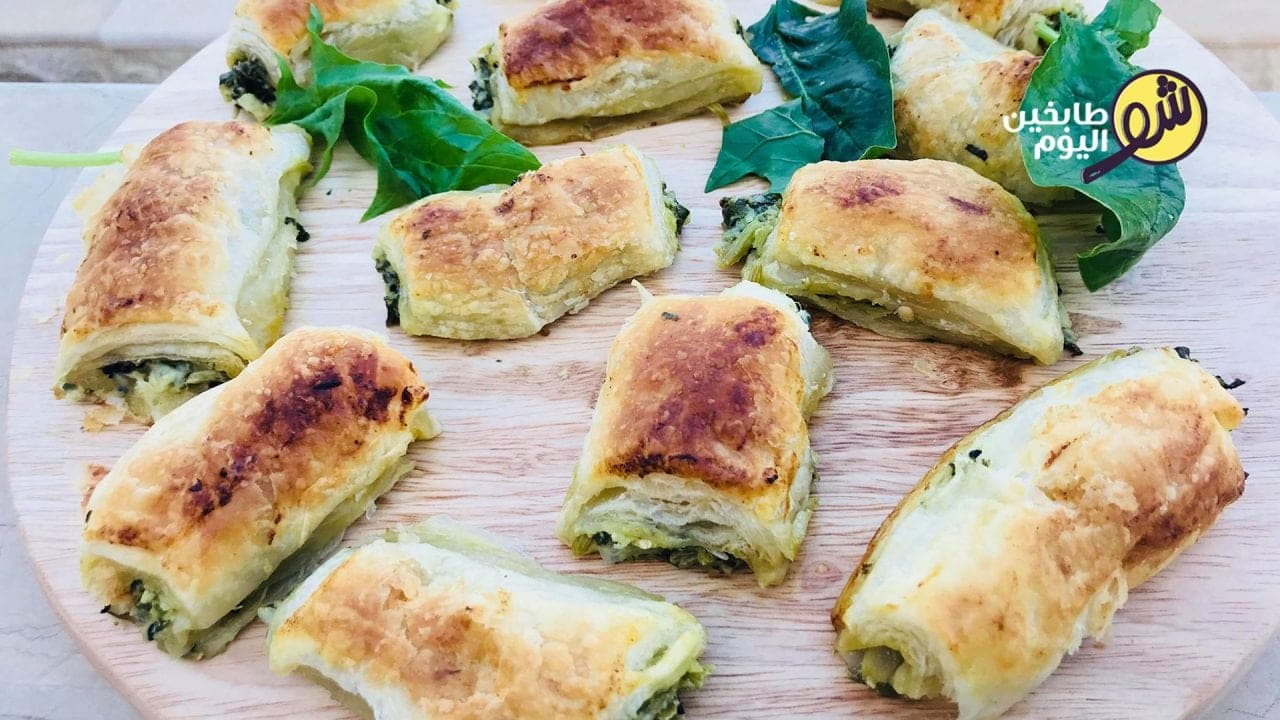 طريقة تحضير رول السبانخ