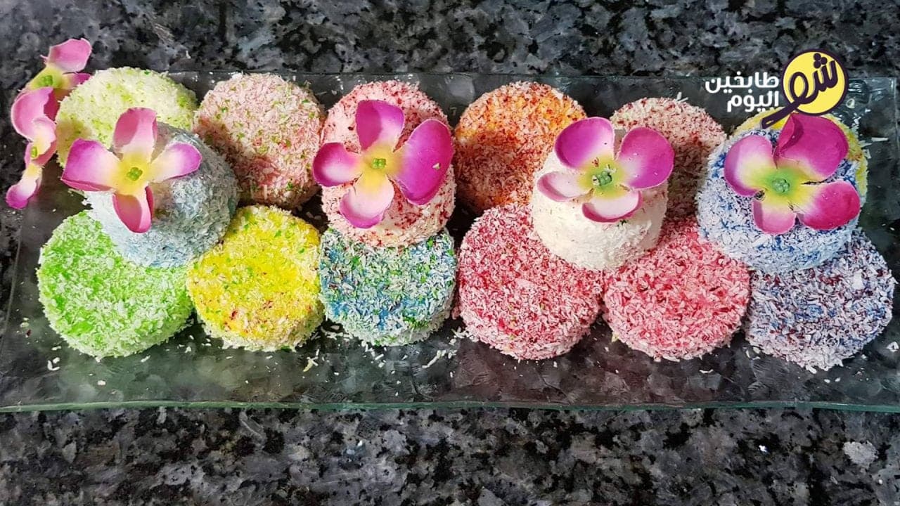 كرات المهلبية الملونة