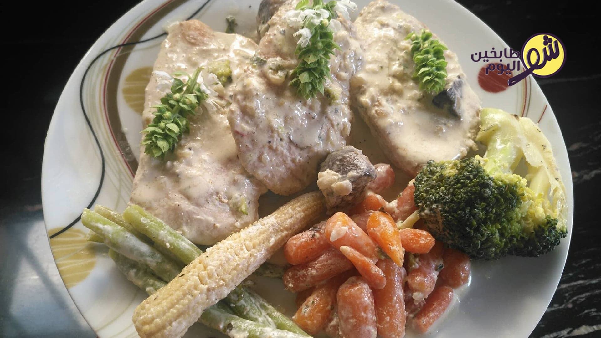 Chicken Fillets with Cream and Mushrooms