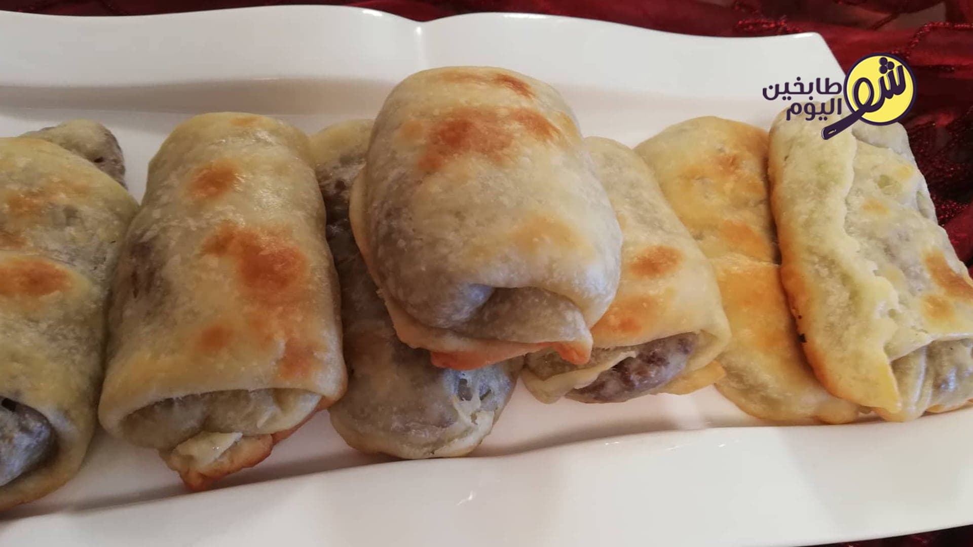 Meat Fingers in Dough