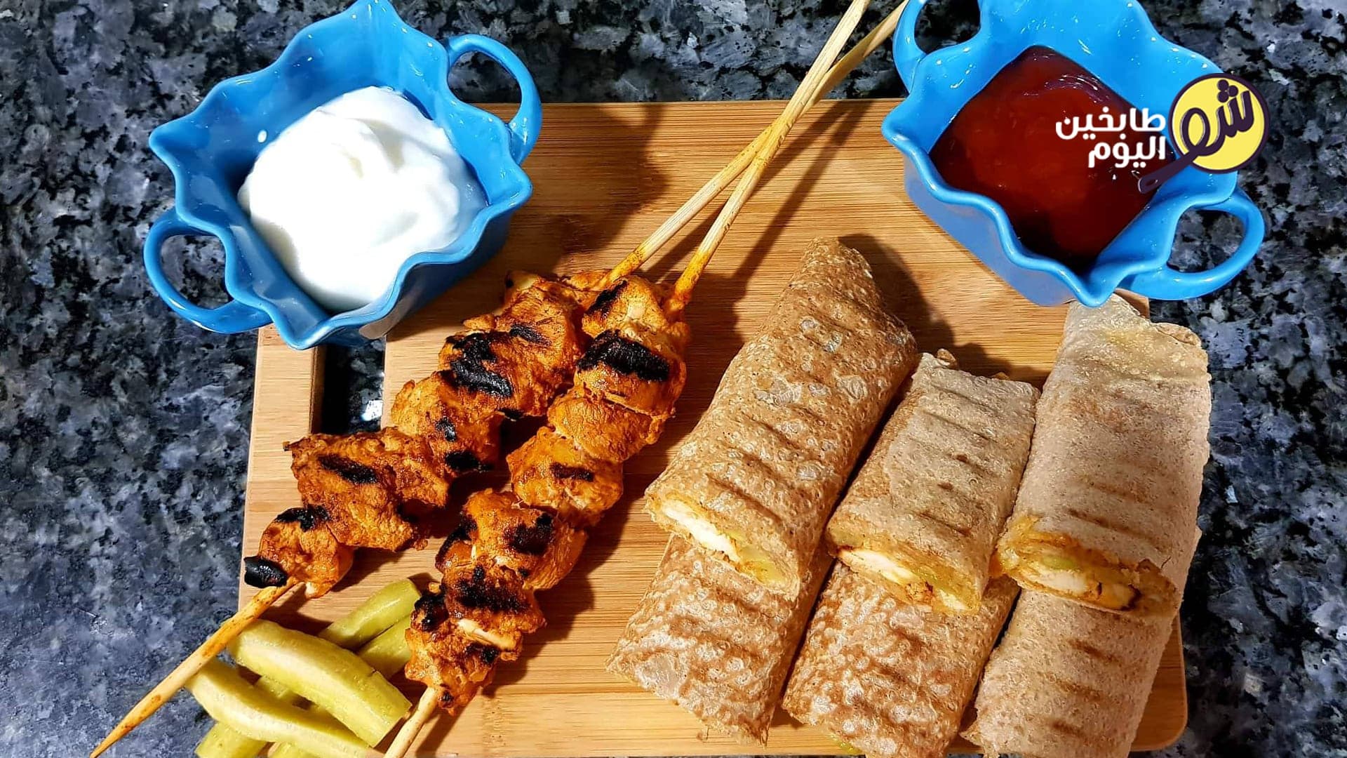 طريقة تحضير شيش طاووق