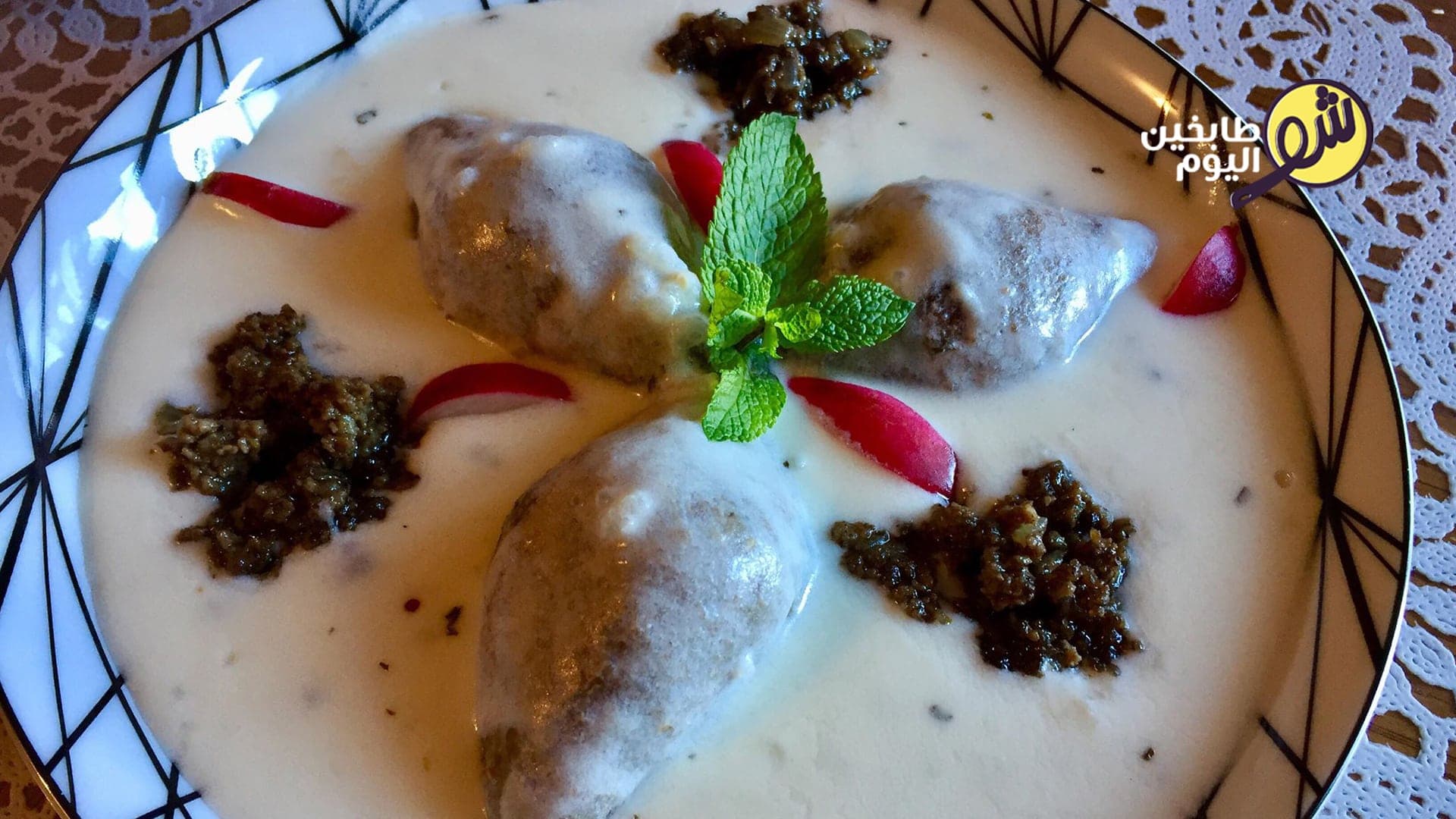 طريقة عمل الكبة بلبن