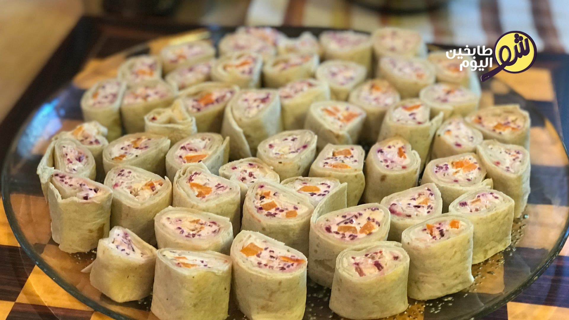 Cold Turkey and Vegetable Tortilla Rolls