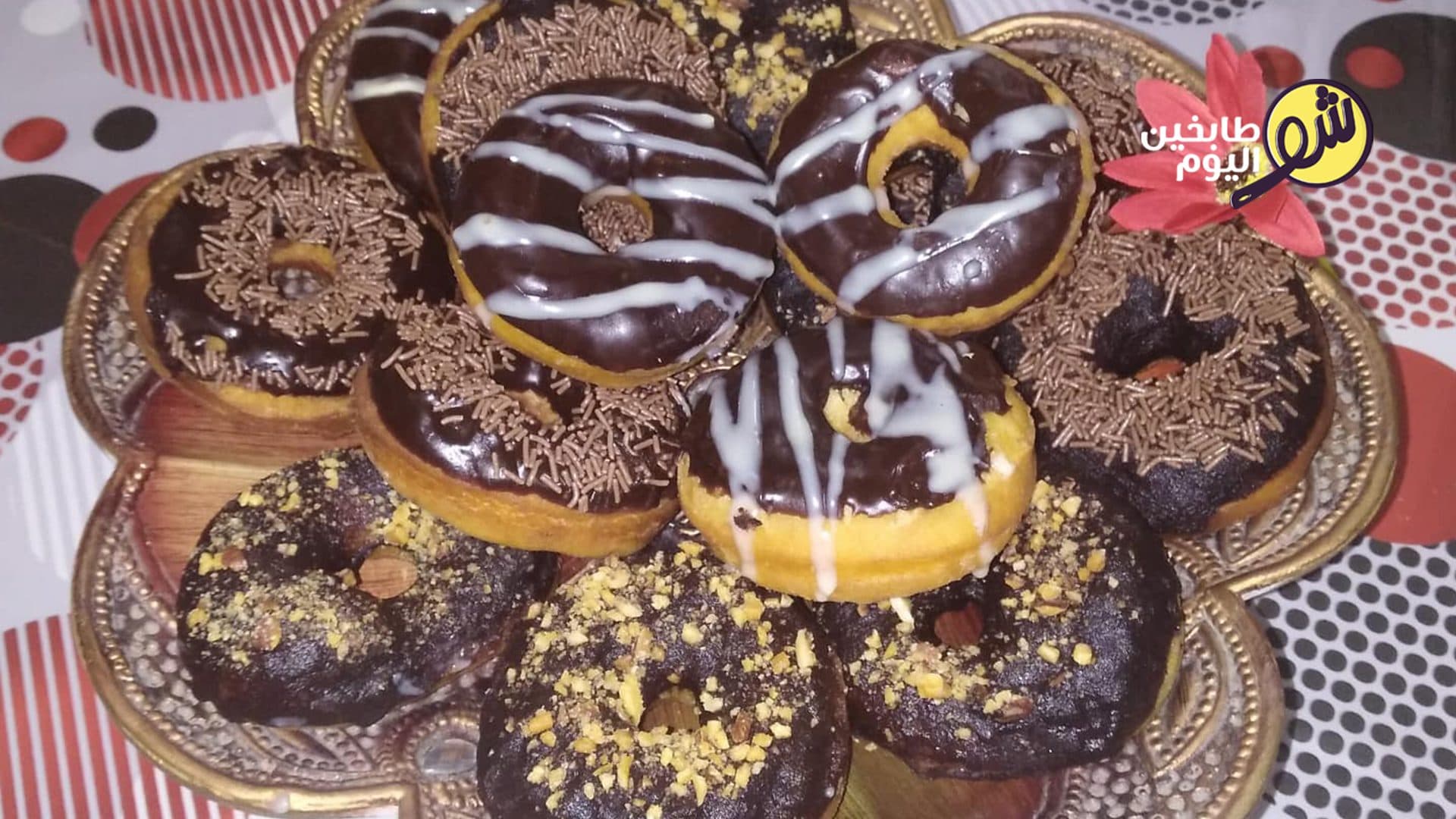 طريقة عمل الدونات او الدوناتس