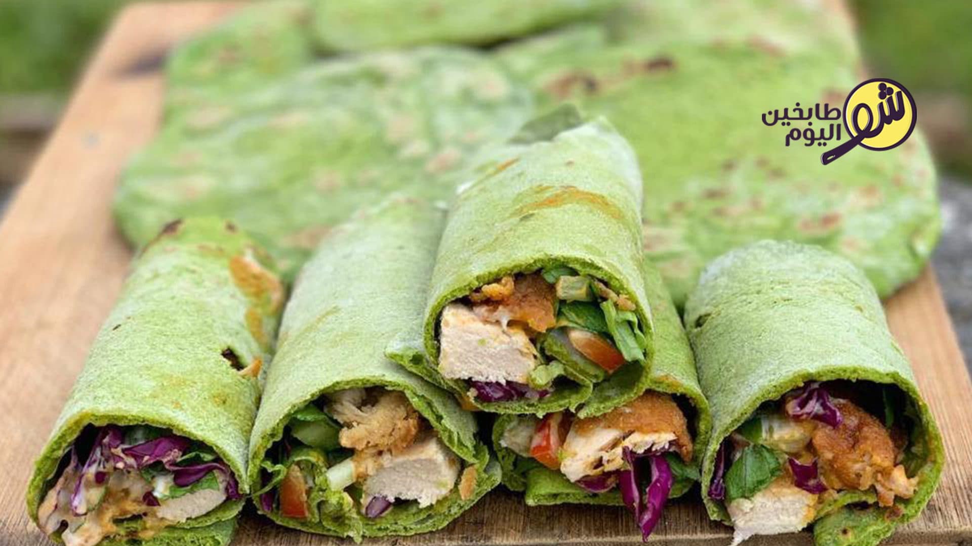 Green Tortilla Bread