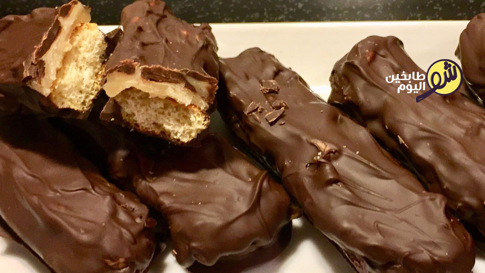 Homemade Twix Chocolate Bars