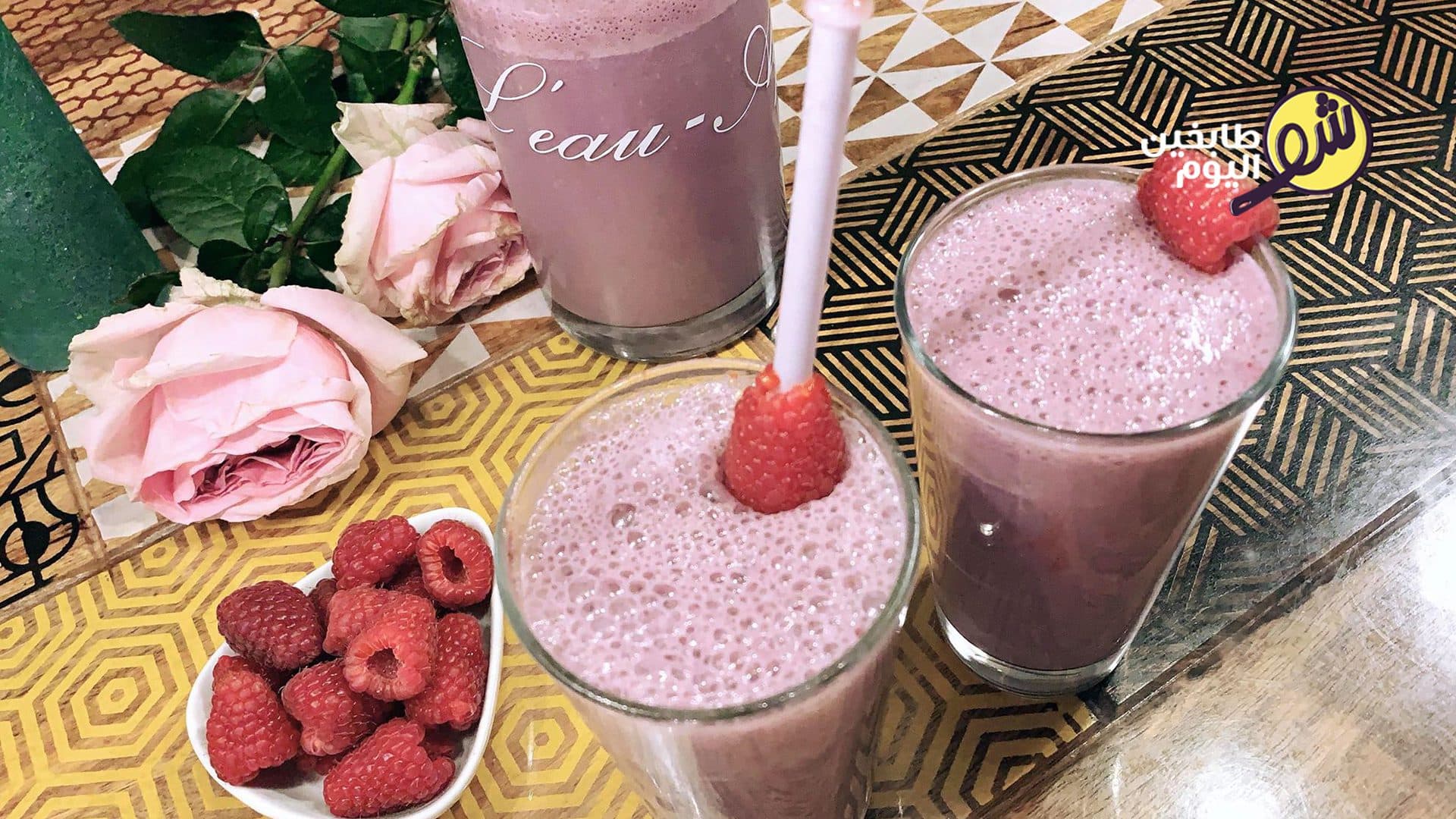 Berry and Banana Milkshake