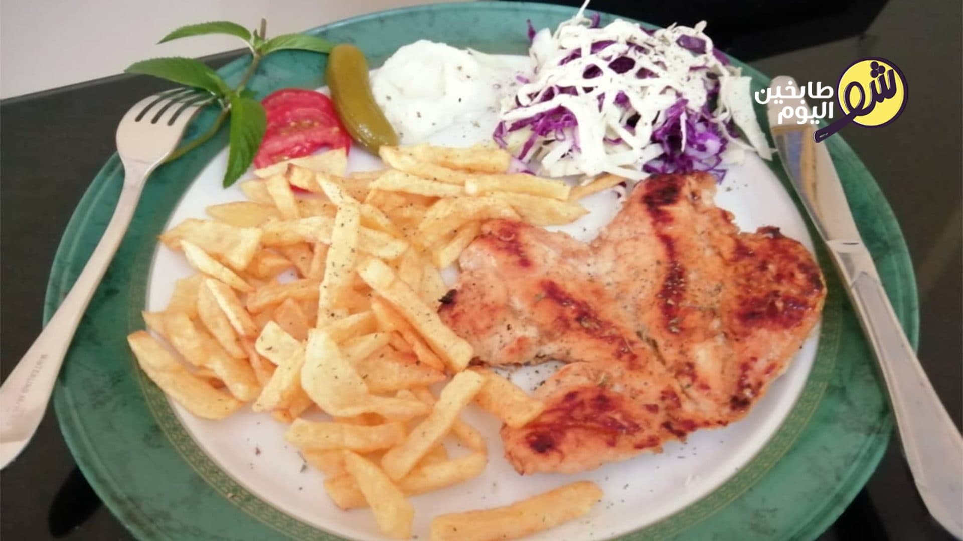 صدر دجاج مشوي بالحليب والعسل