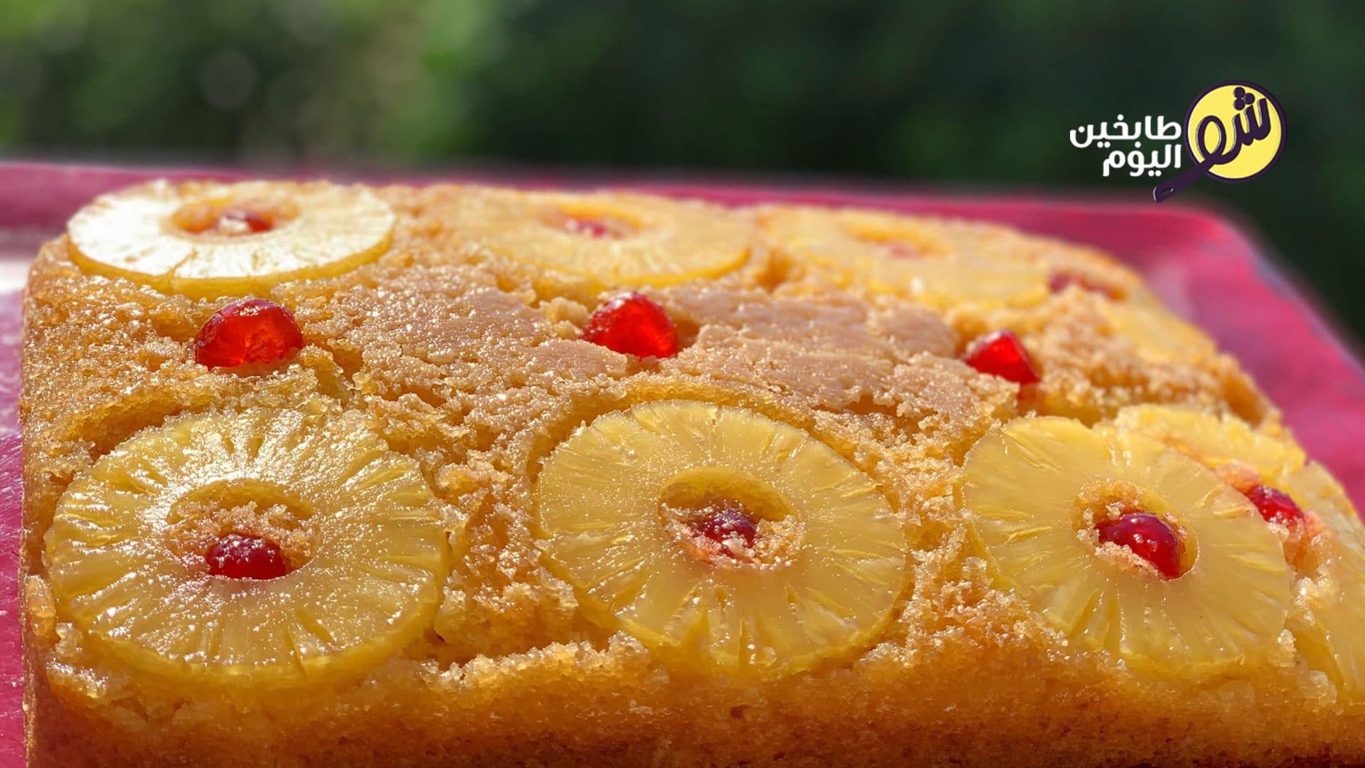 قالب الاناناس السهل