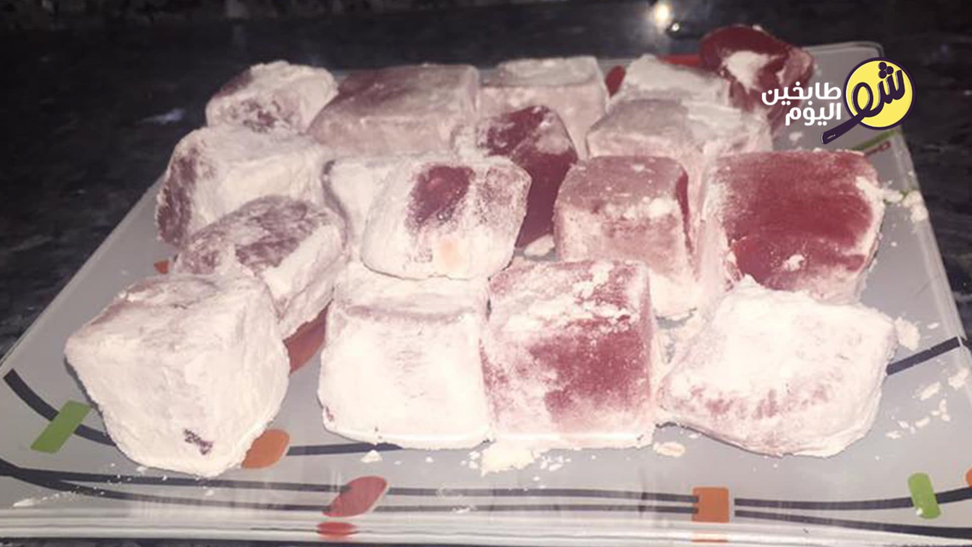 طريقة عمل راحة الحلقوم بالورد