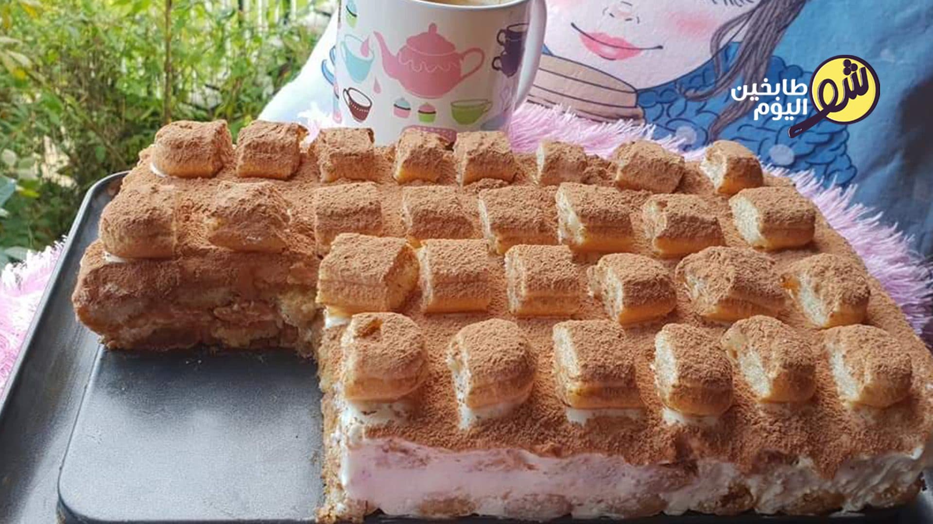 طريقة عمل تيراميسو الكريم كراميل