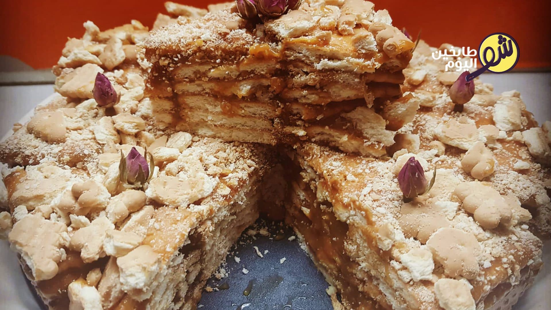 Toffee Biscuit Cake