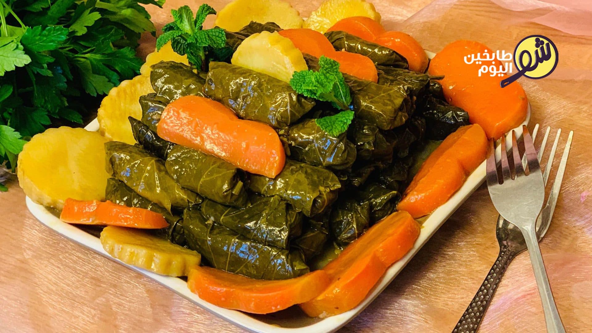 Vegan Stuffed Grape Leaves in Olive Oil