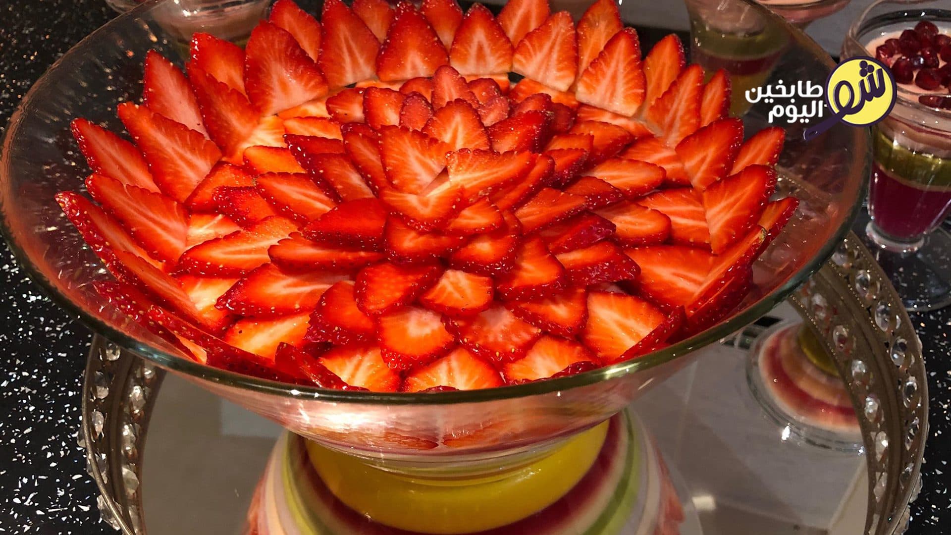 Layered Dessert with Jelly and Crème Caramel