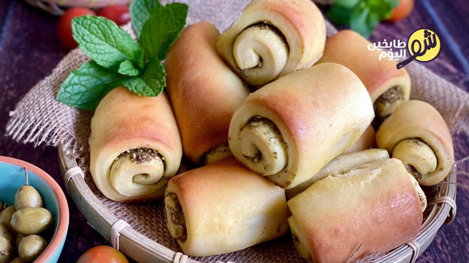 لفائف الزعتر بعجينة البطاطا