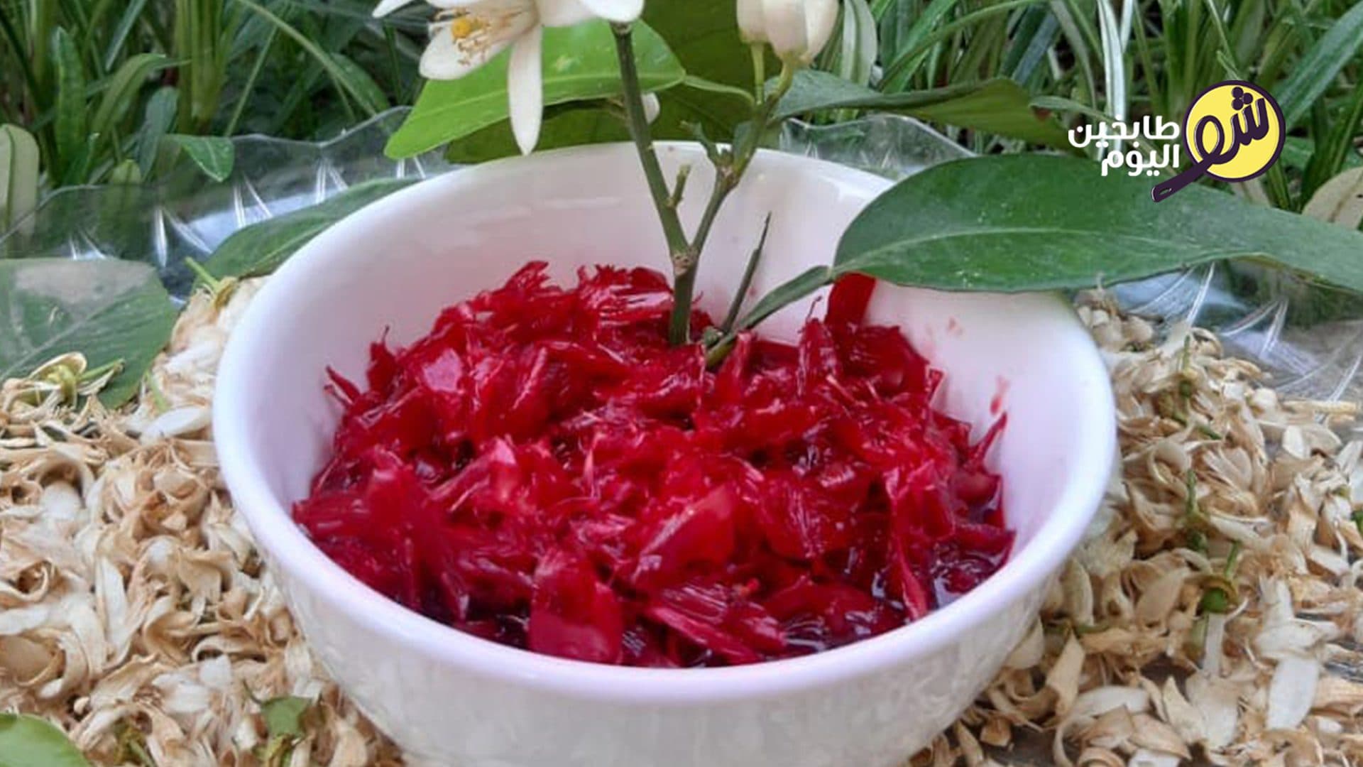 مربى زهر الليمون البرتقال لتزيين الحلويات