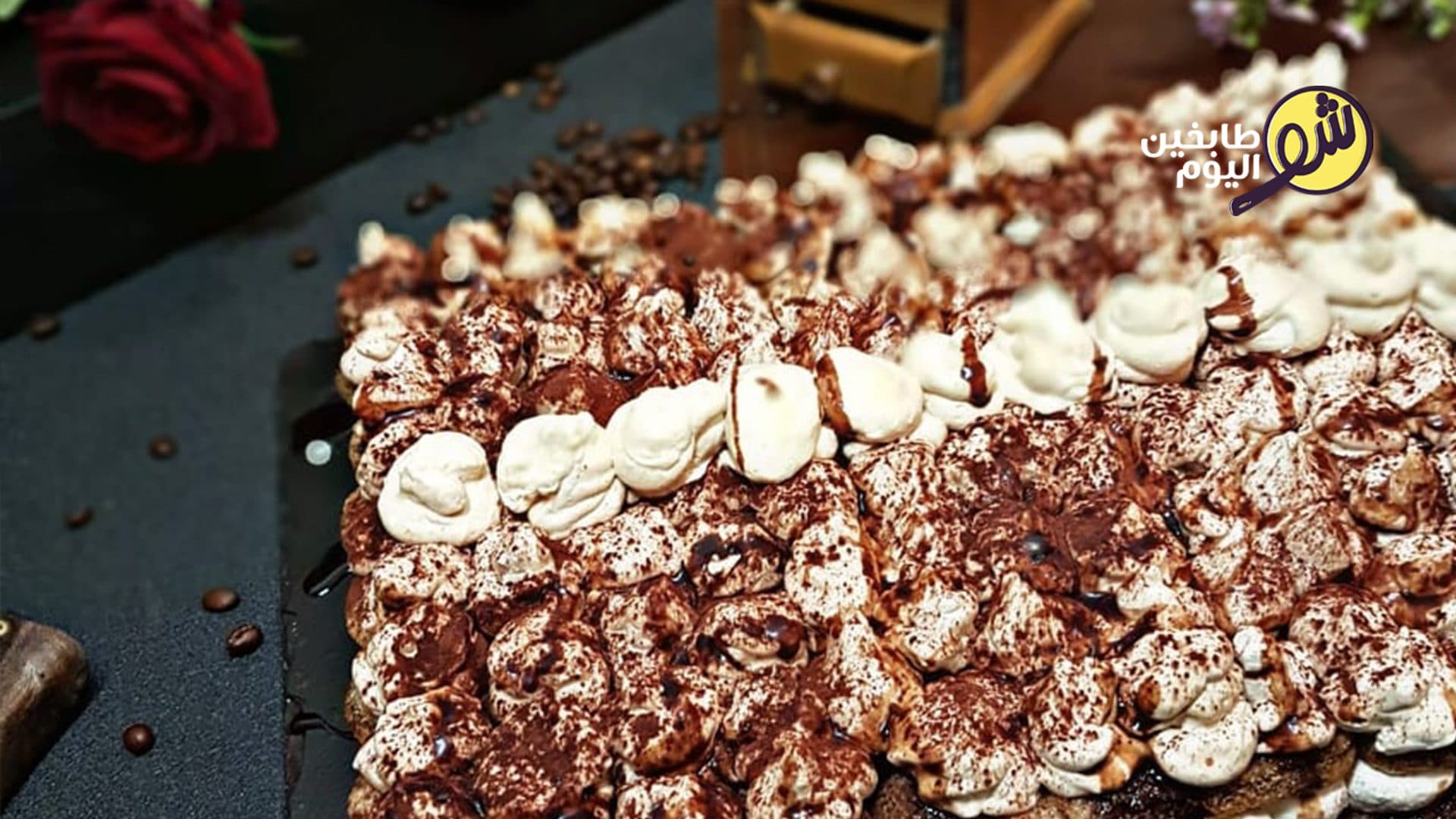 Eggless Tiramisu Cake