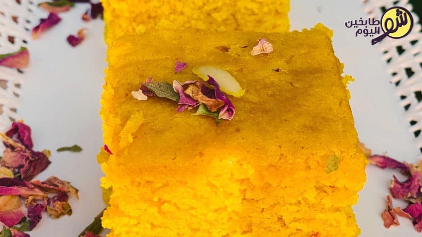 حلا الصفوف بالطحين العادي والفرخة