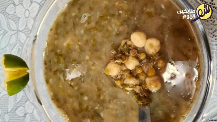 شوربة العدس على طريقة أهل الساحل السوري