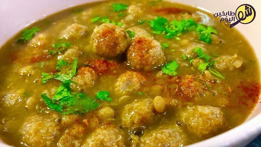 Monk's Kibbeh, or Trick Kibbeh, with Lentil Soup