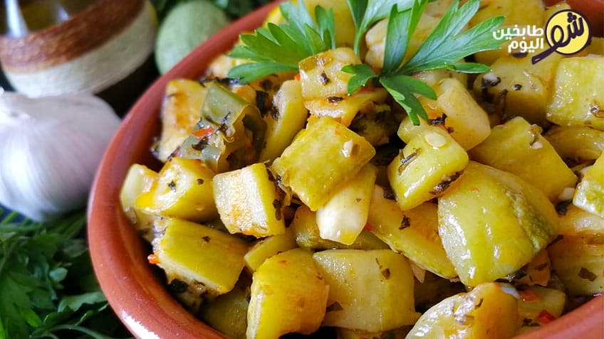 Zucchini with Coriander and Garlic