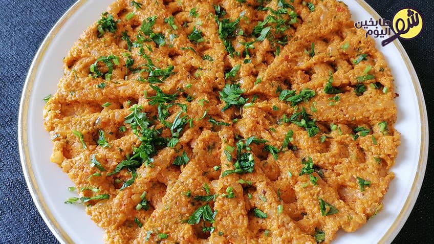 كبة العدس النباتية