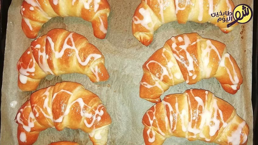 كرواسون الشوكولا عالطريقة الألمانية